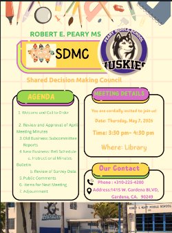 Please join us for May's SDMC Meeting!